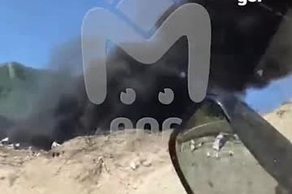 Появилось видео с места взрыва на чеченской стройке Появилось видео с места взрыва на чеченской стройке