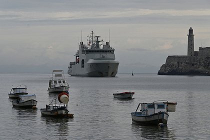 Корабли Балтийского флота РФ начали заход в порт Гаваны Корабли Балтийского флота РФ начали заход в порт Гаваны