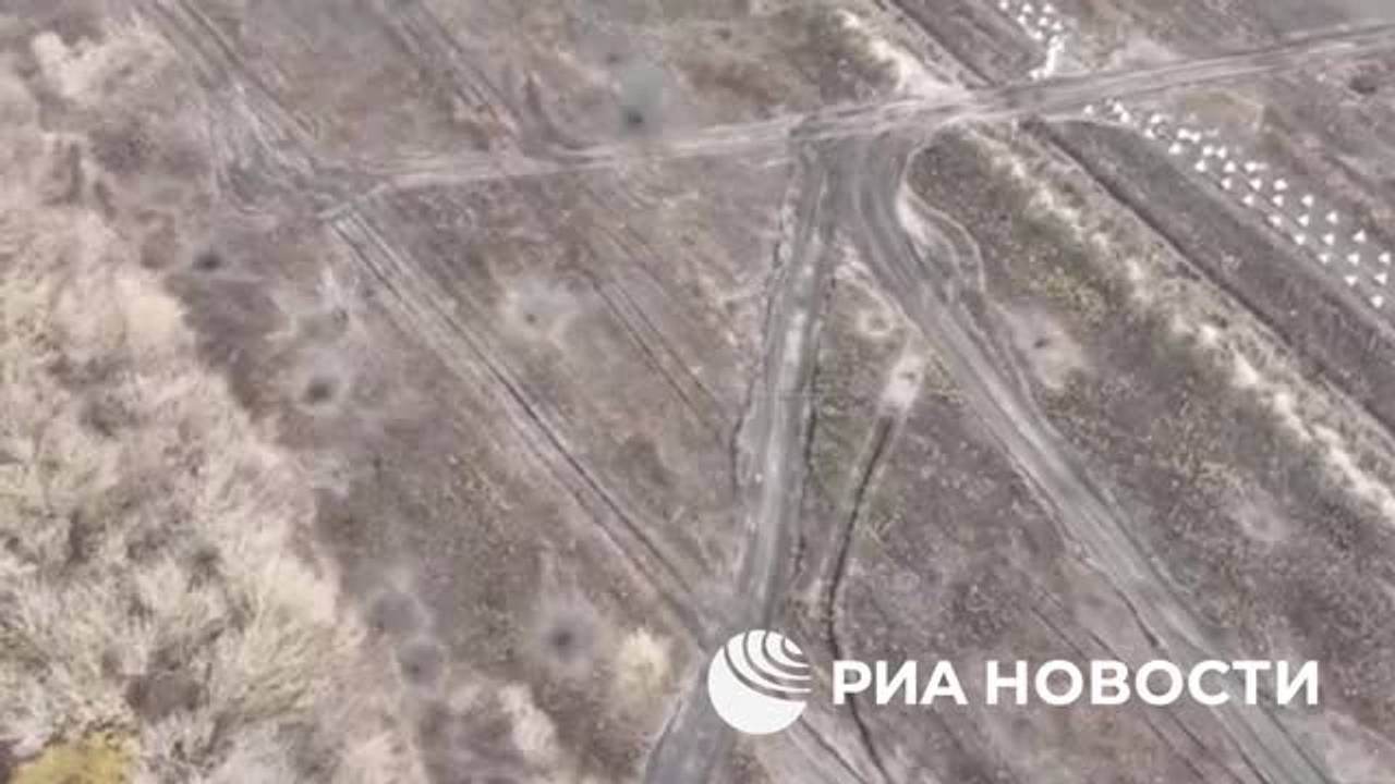 Минный шлагбаум в Курской области попал на видео Минный шлагбаум в Курской области попал на видео