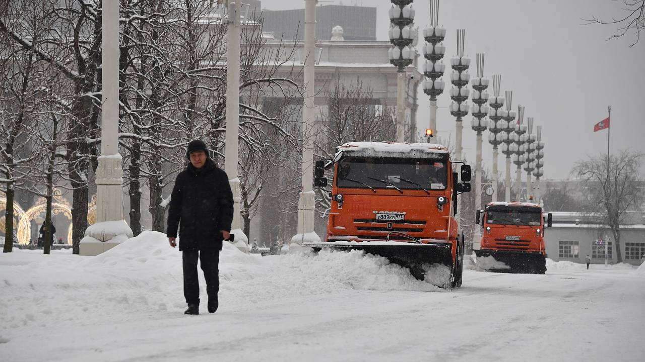 В Москву пришли 20-градусые морозы В Москву пришли 20-градусые морозы