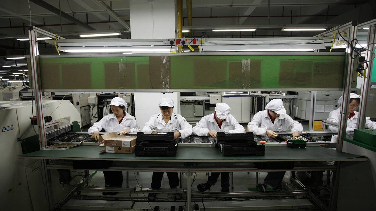 Возможность перенести производство Apple из Китая в США оценили Возможность перенести производство Apple из Китая в США оценили