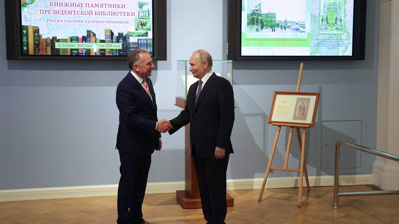 Песков рассказал о встрече спецпосланника США и Путина