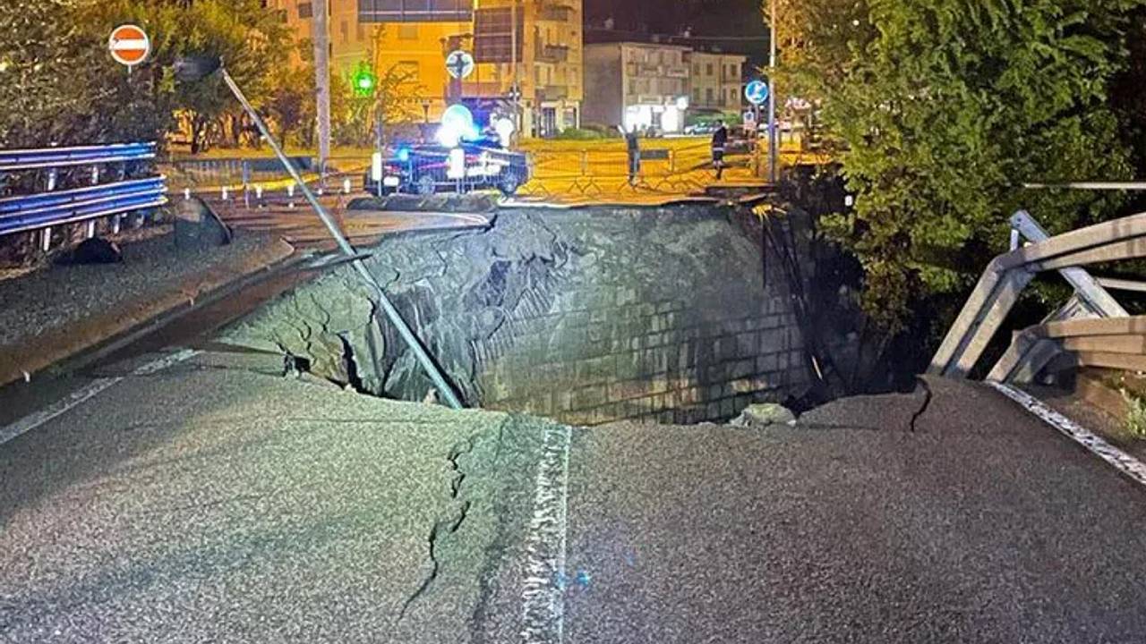 Воронка разверзлась посреди моста и поглотила отца и сына Воронка разверзлась посреди моста и поглотила отца и сына