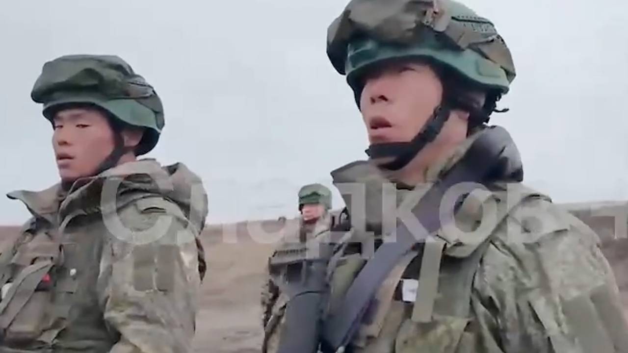 Появилось первое видео боевой подготовки северокорейских военных на российском полигоне