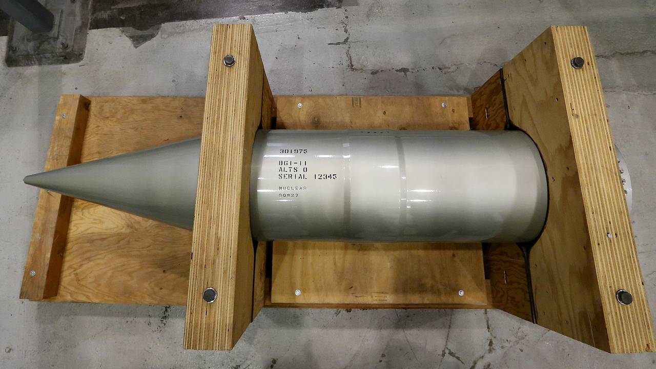 США разместили в Европе около 100 модифицированных ядерных авиабомб США разместили в Европе около 100 модифицированных ядерных авиабомб