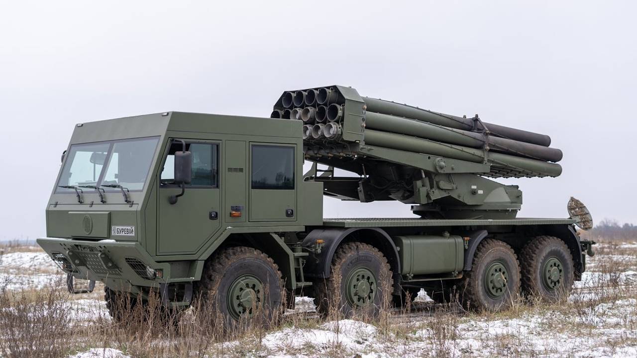 Российские военные впервые уничтожили установку РСЗО «Буран»