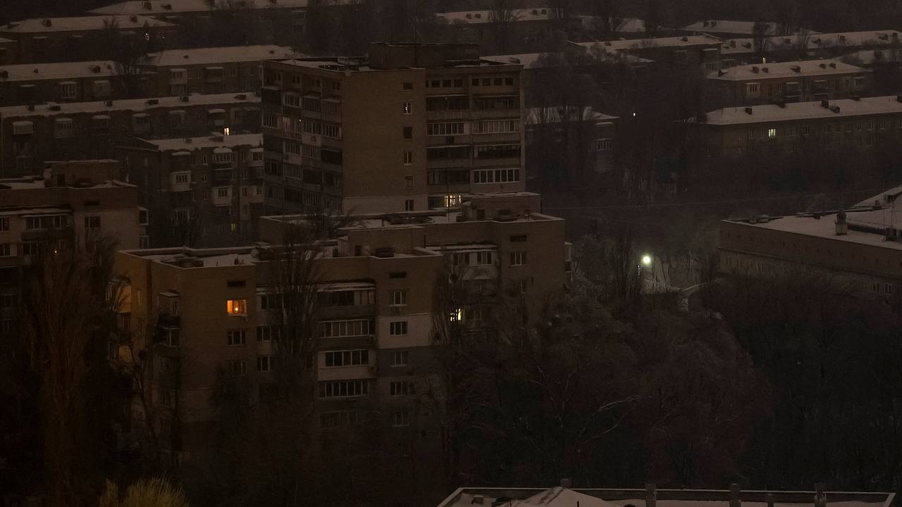 Шесть регионов Украины оказались во тьме