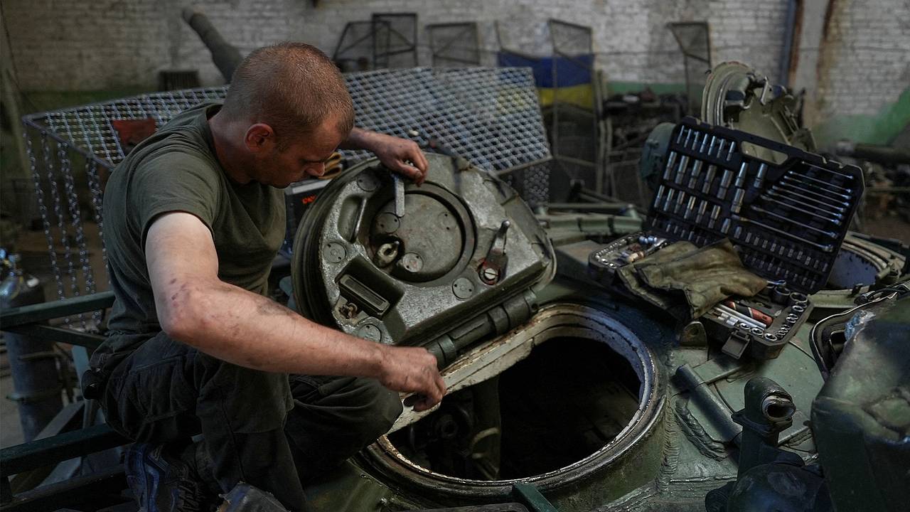 На Украине начали использовать музейный танк «Кедр»