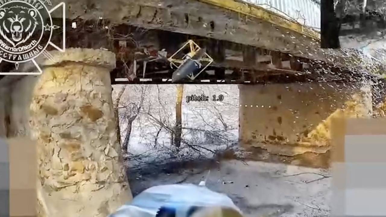 ВС России взорвали дронами заминированный мост в глубоком тылу ВСУ