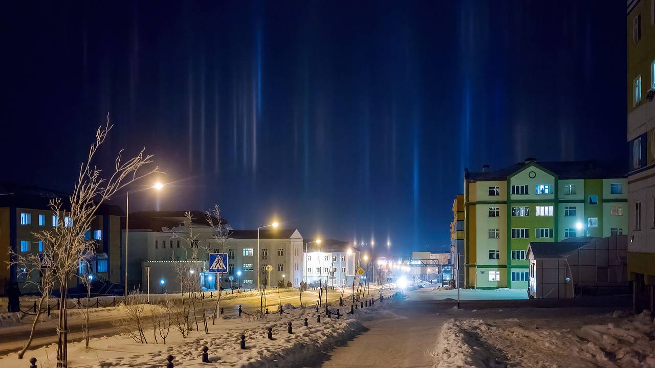 Москвичи увидели необычное явление