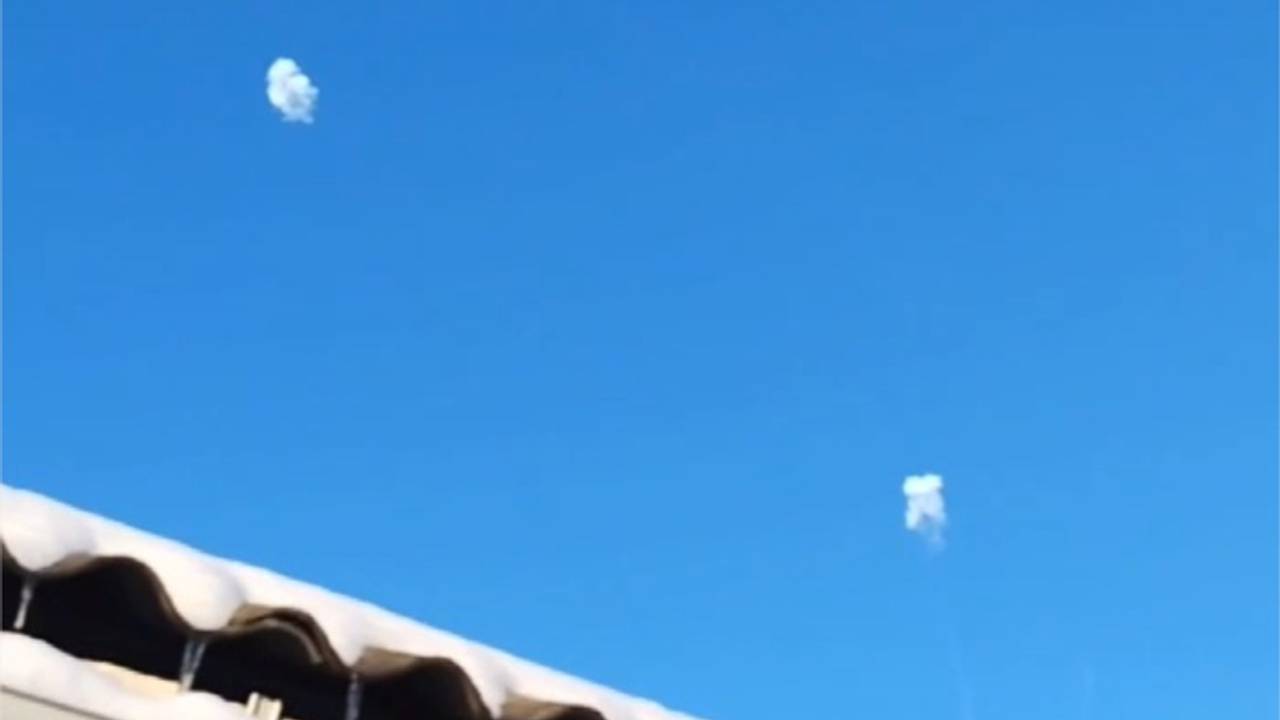 Появилось видео отражения массированной атаки ВСУ на столицу российского региона