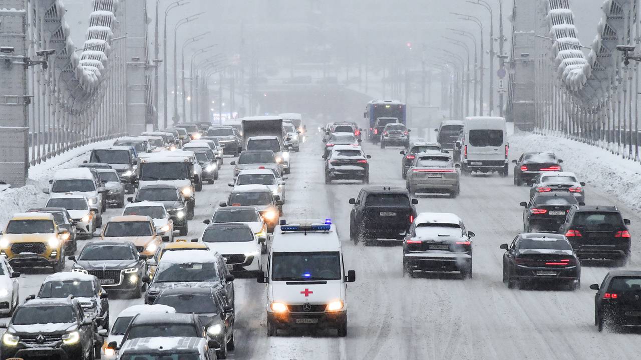 В Москве произошел транспортный коллапс