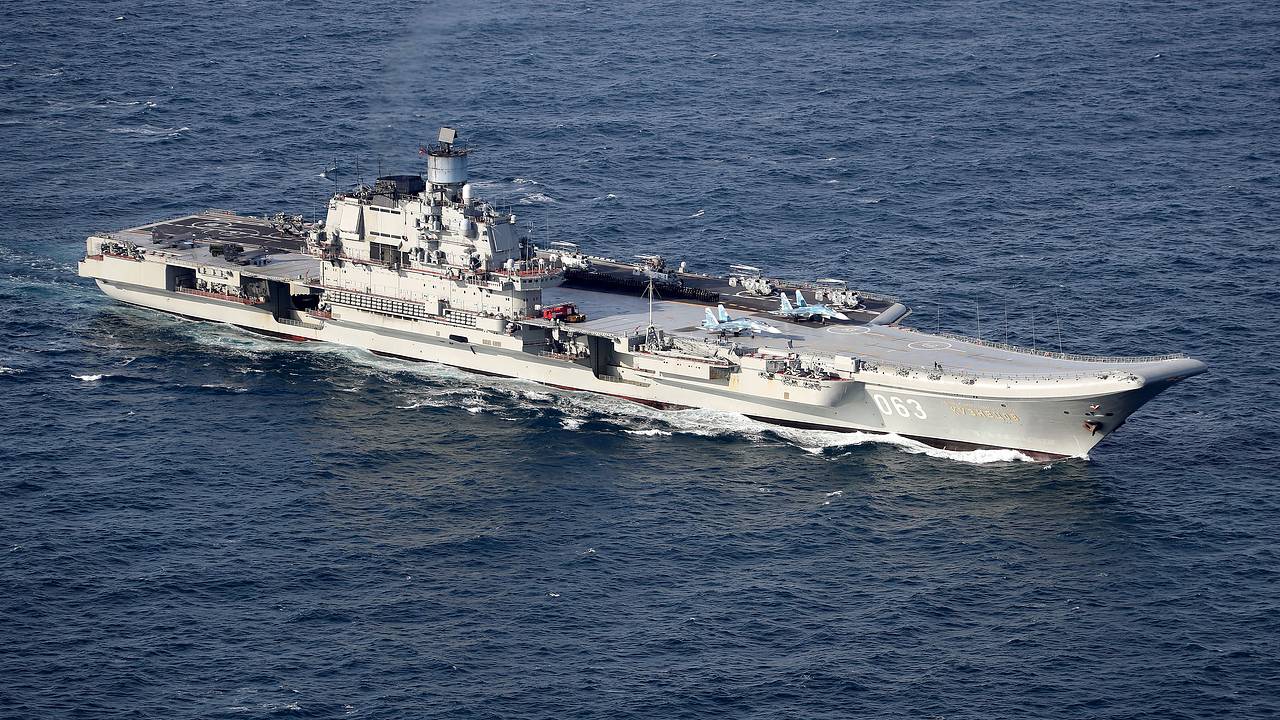 В США российскому «Адмиралу Кузнецову» выделили место в рейтинге авианосцев