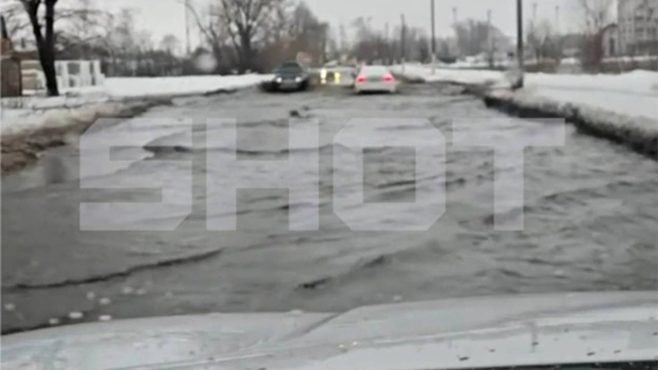 Российский город поплыл из-за потепления