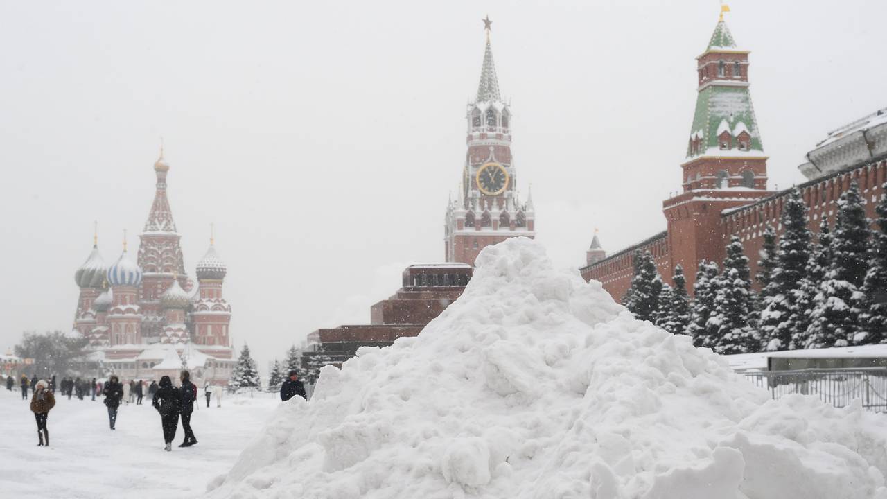 В Москве прошла самая снежная зима