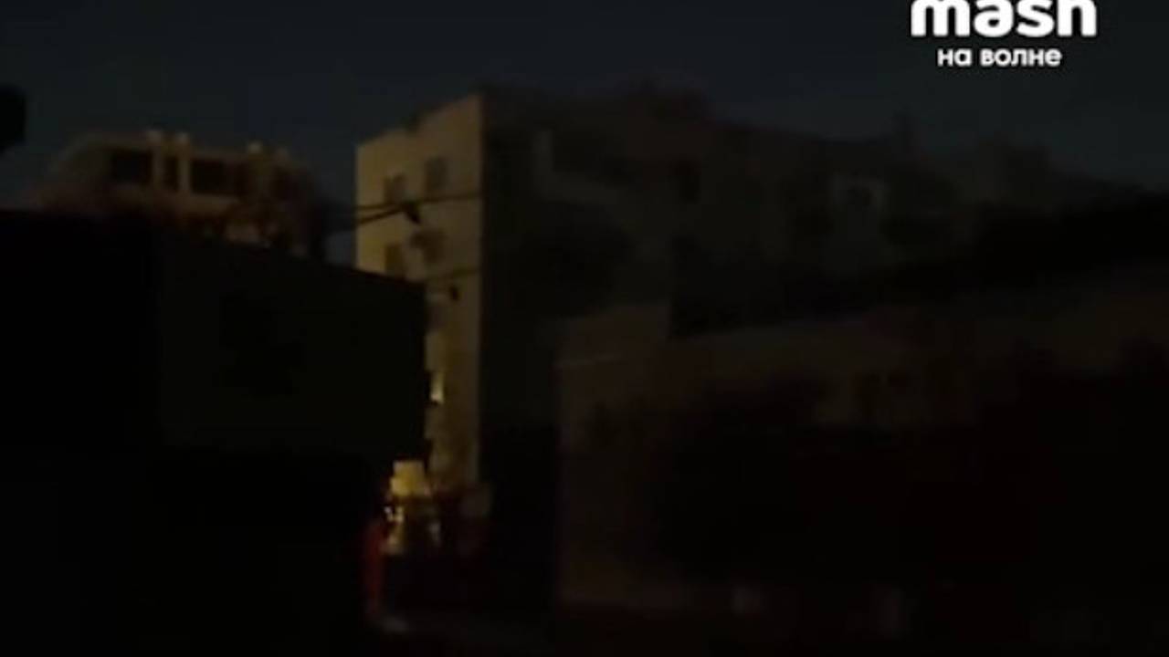 Появилось видео из подвергшегося массированной атаке Севастополя
