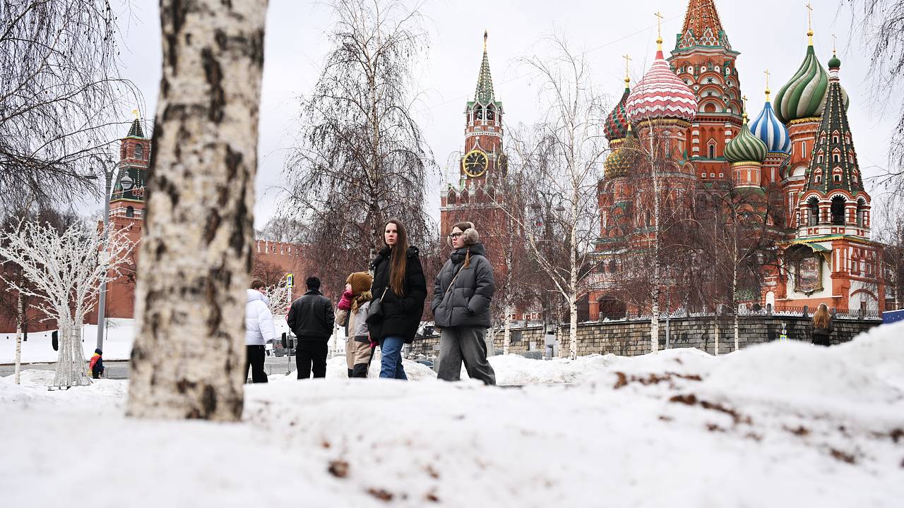 Темпы таяния снега в Москве оценили