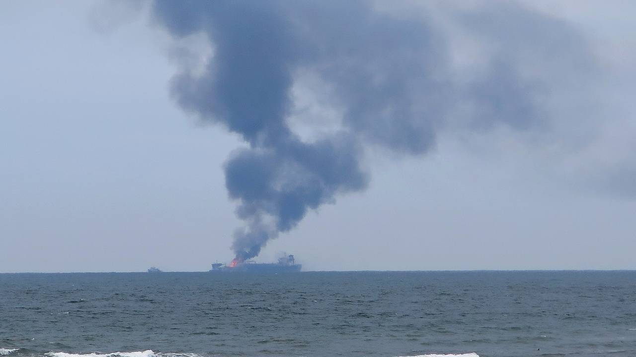 В Черном море атакован танкер европейской страны