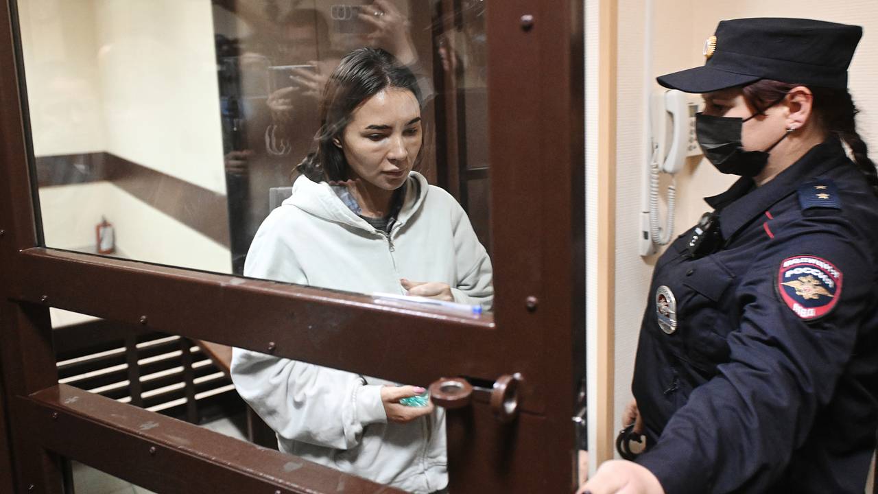 Реакция Лерчек на решение суда попала на видео