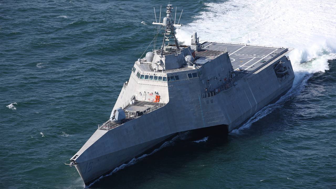 Противоминные корабли ВМС США сбежали из Персидского залива