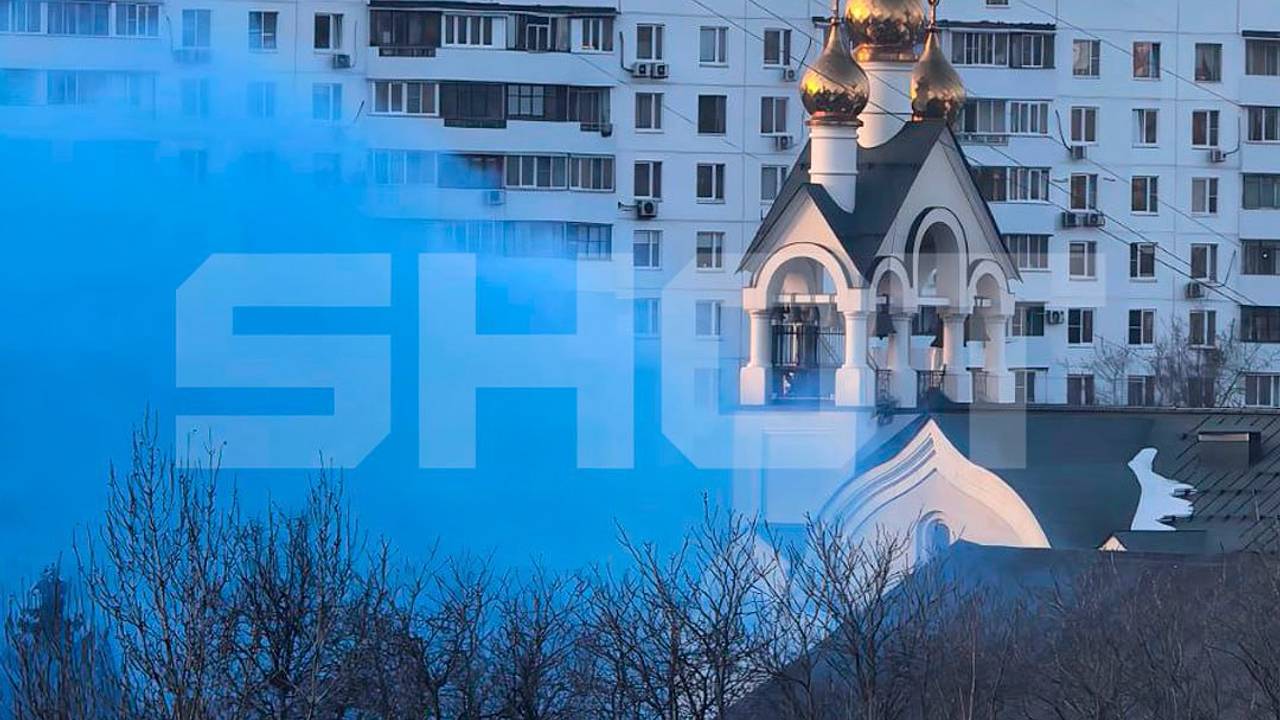 Сильный взрыв напугал жителей Москвы Сильный взрыв напугал жителей Москвы