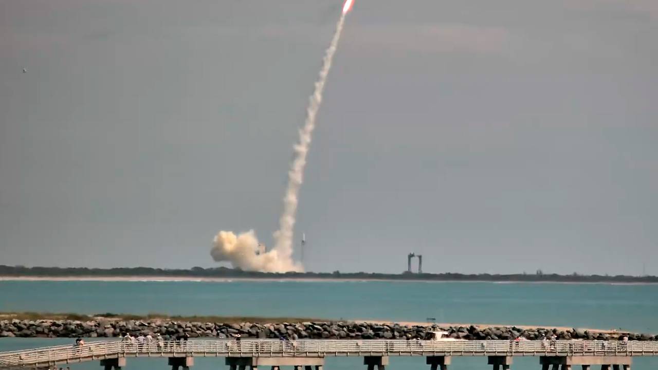 Запуск способного ударить по Москве «Темного орла» США попал на видео