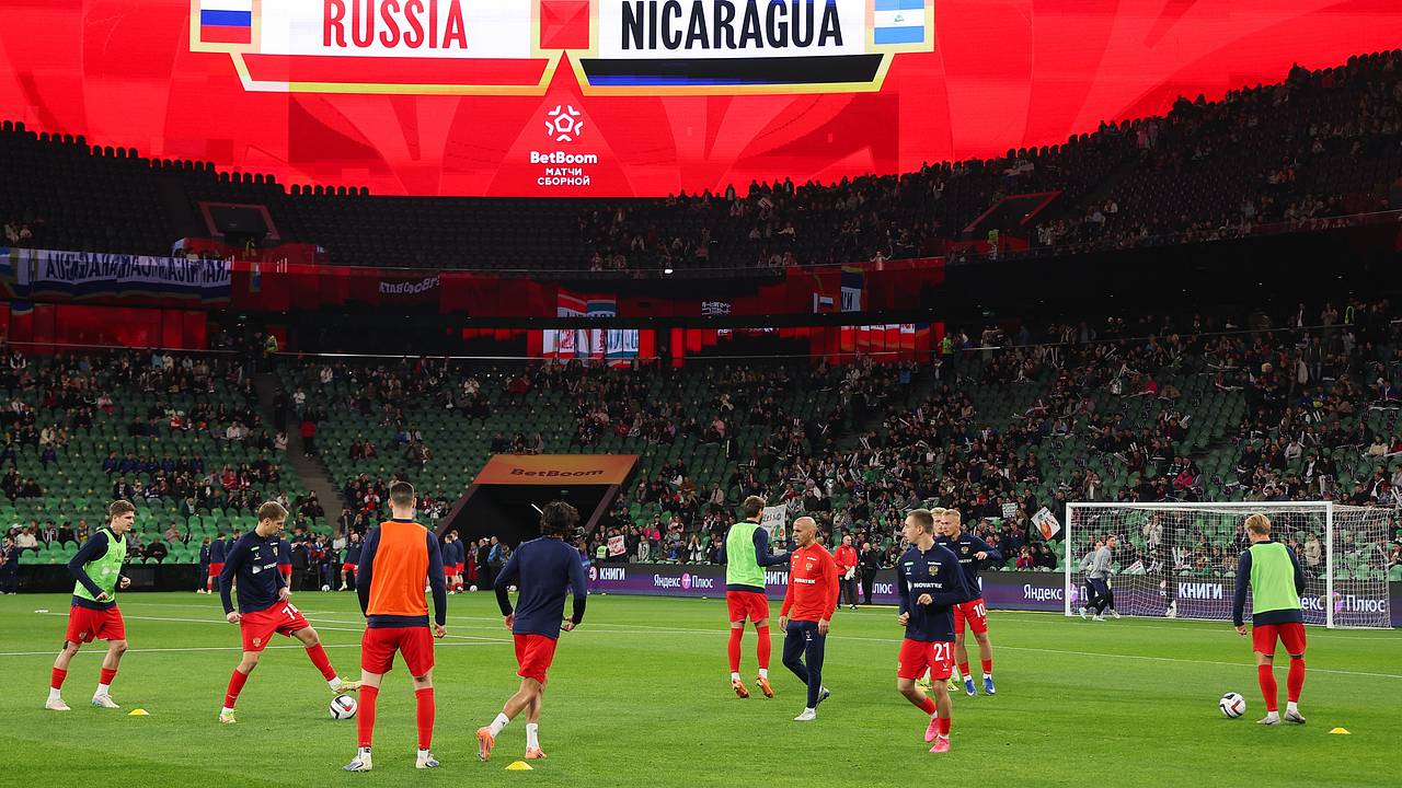 Сборная России пропустила от Никарагуа