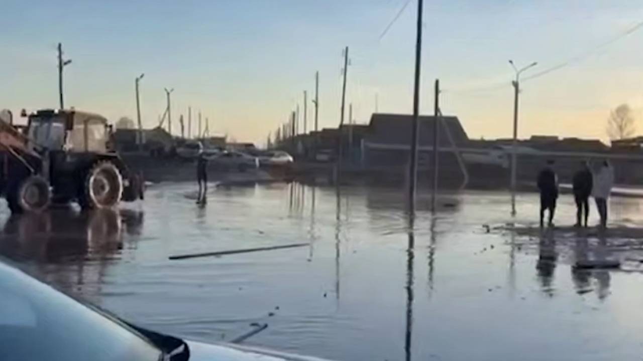 В российском селе десятки домов ушли под воду