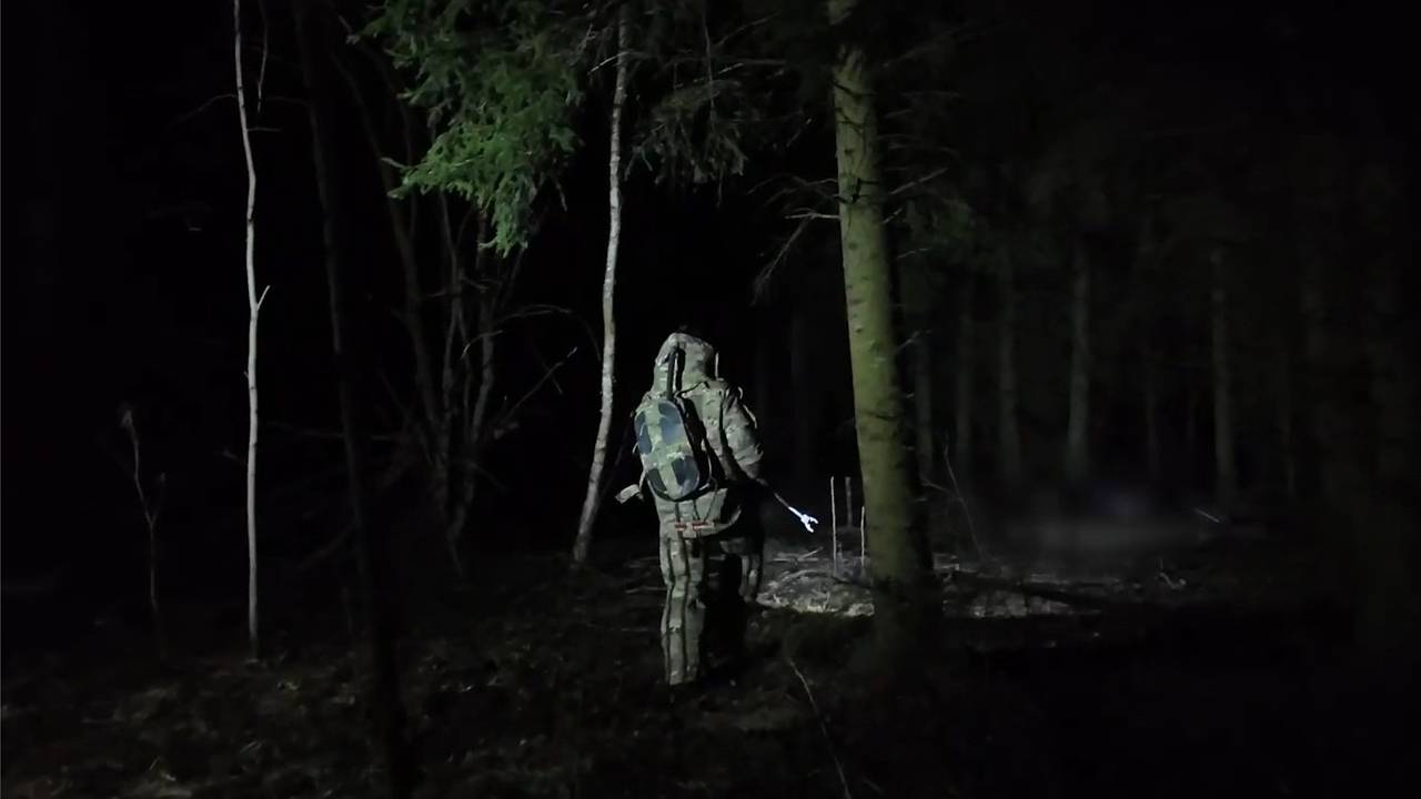 ФСБ показала видео с места ликвидации украинского агента в Подмосковье