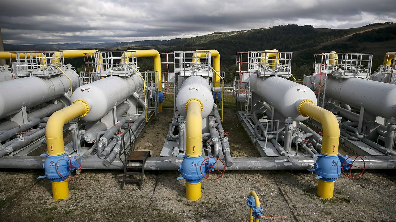 Украина стала импортировать меньше газа