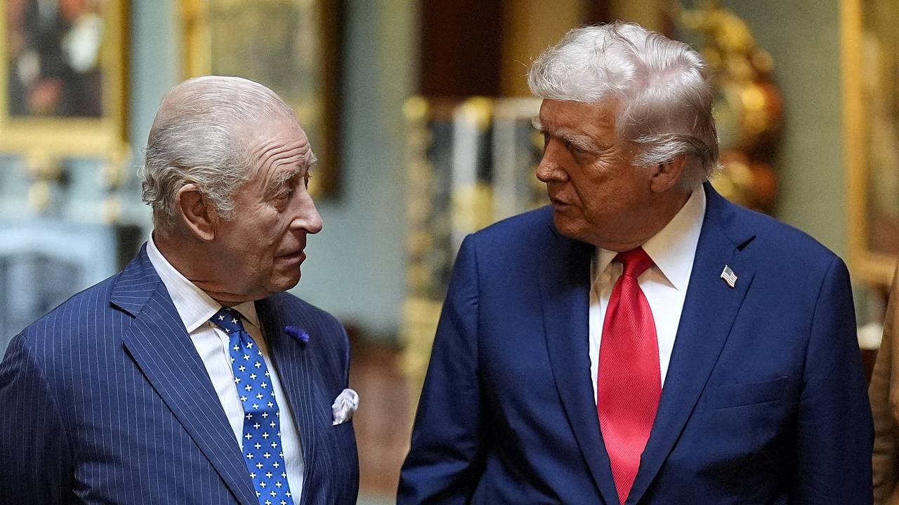 Британский король захотел повлиять на Трампа в вопросе Украины