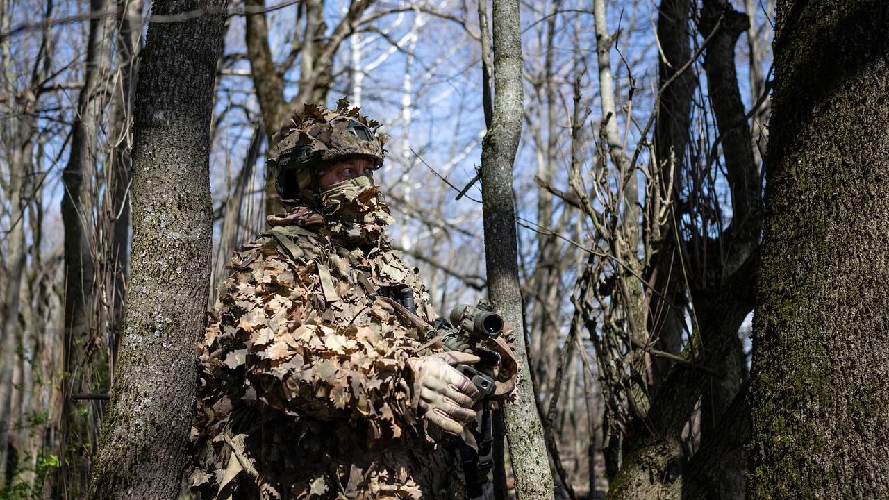 Российские бойцы уничтожили замаскированный опорный пункт ВСУ