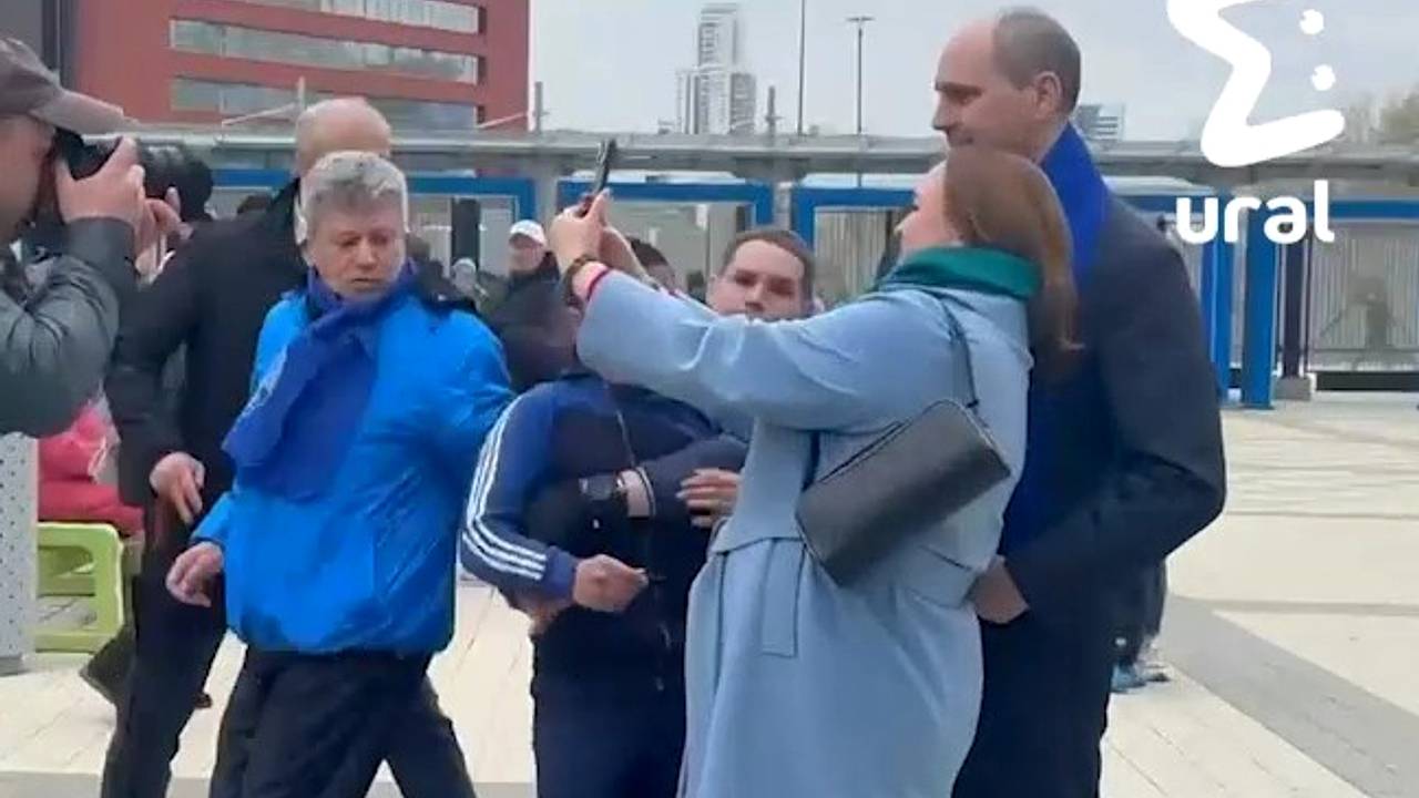Попытка нападения на российского губернатора попала на видео