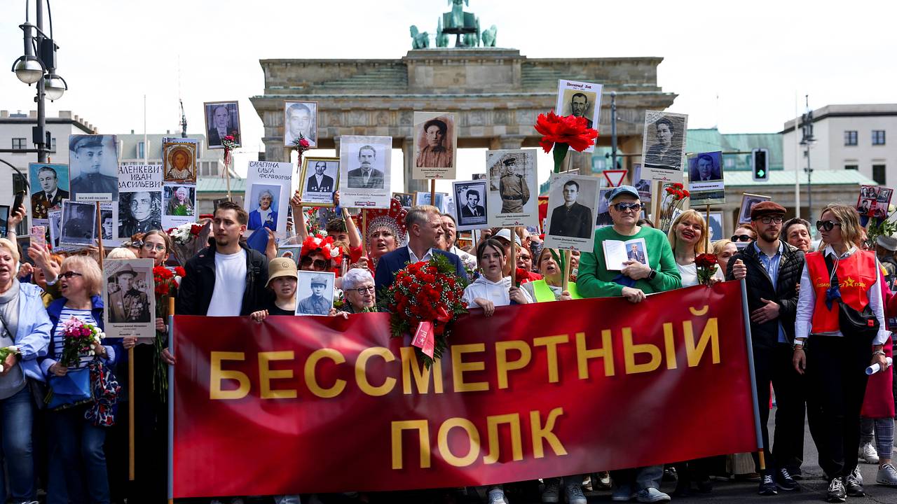Немцы запретили советсткую символику на 9 мая