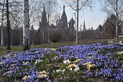 Москвичи пережили самый теплый день с начала года