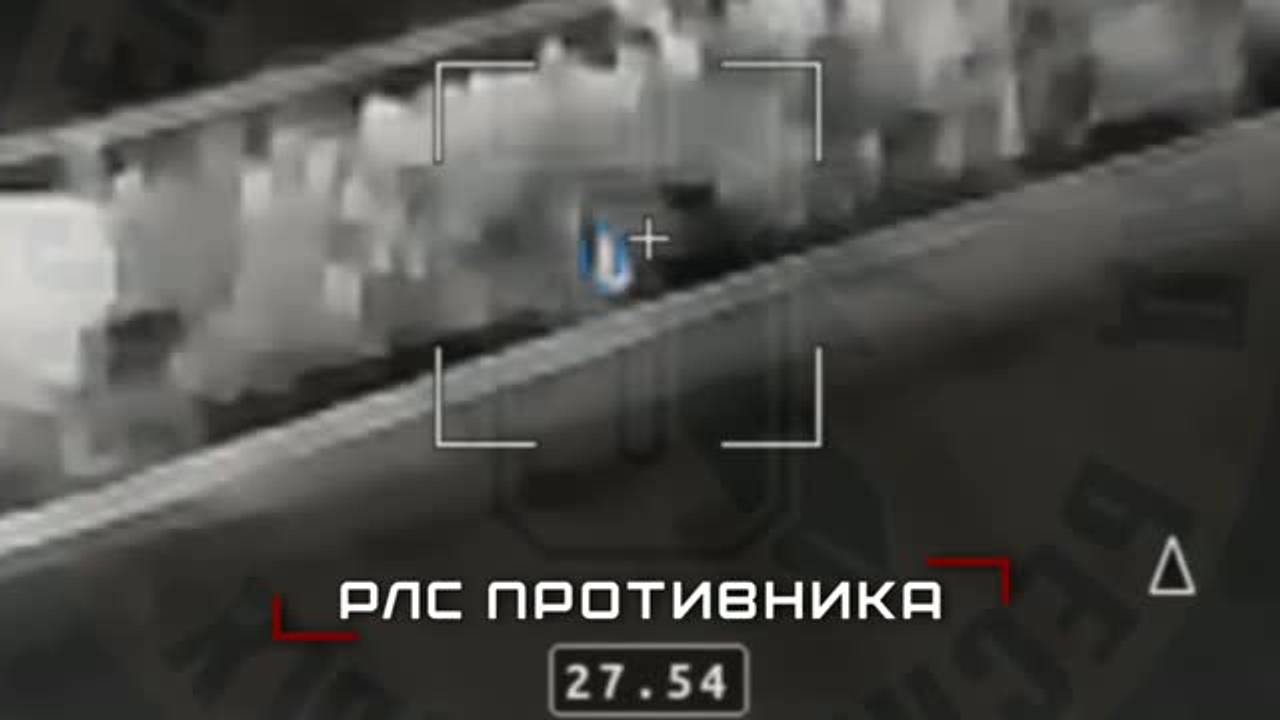 Эпичное уничтожение украинской техники попало на видео
