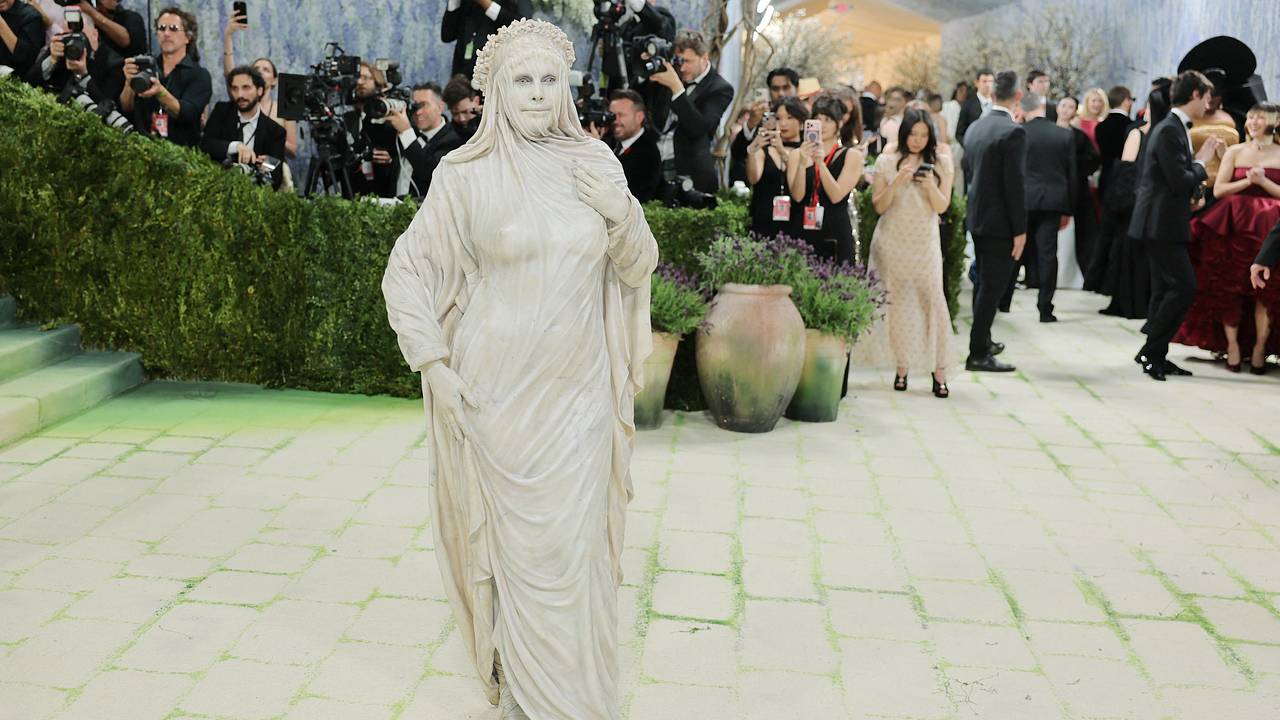 Хайди Клум побоялась неодобрения Анны Винтур ее наряда на Met Gala