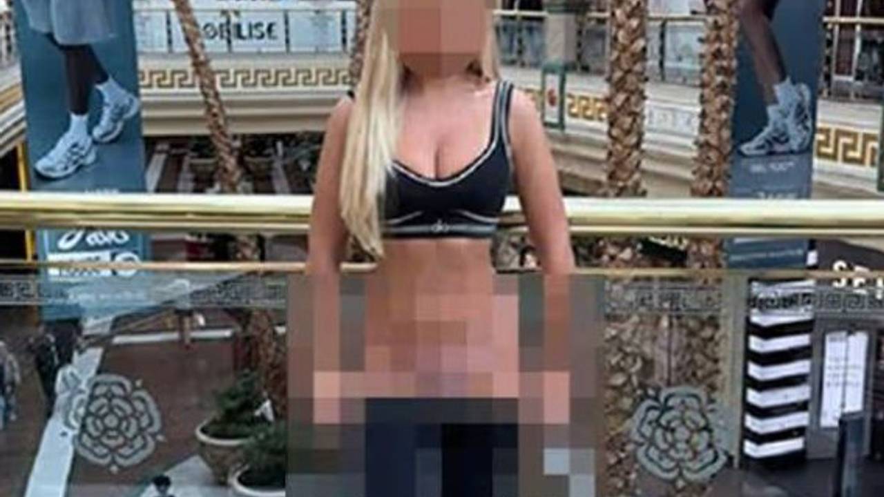Порноактриса спустила штаны в ТЦ на глазах у детей