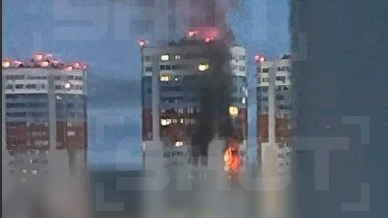 Обломки дрона повредили жилые дома в Рязани