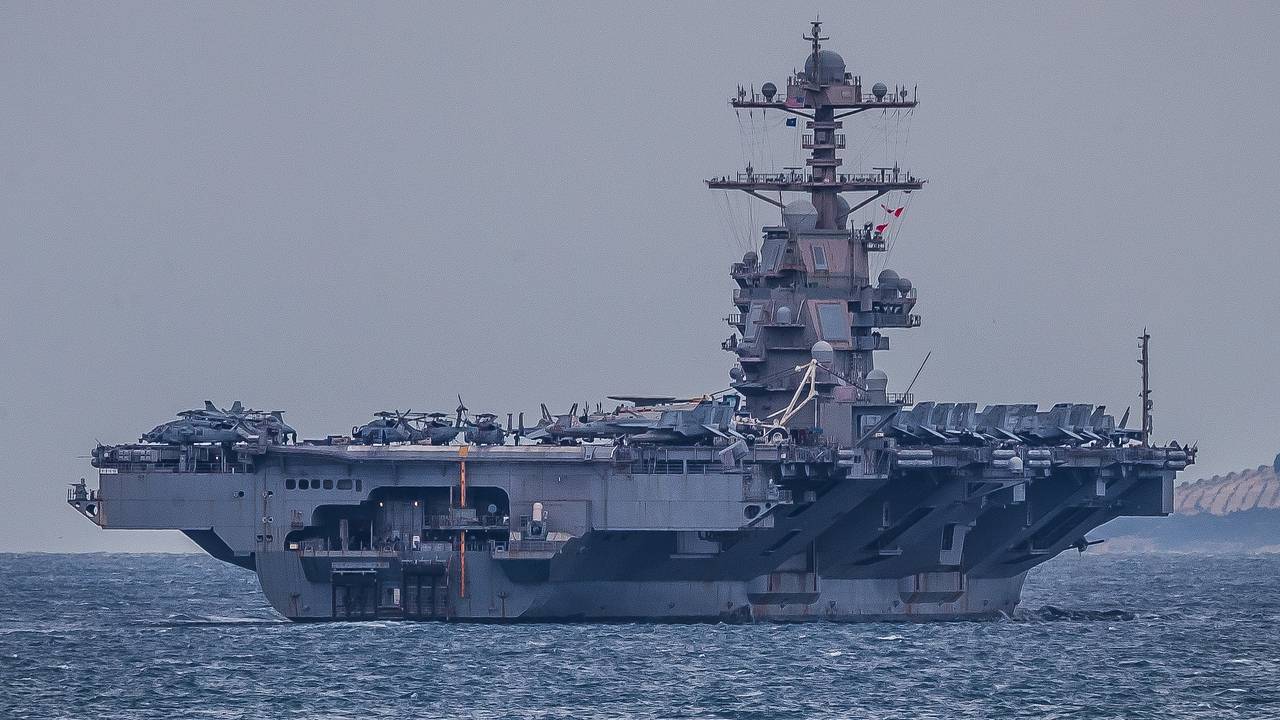 Американский авианосец вернулся на базу в США после участия в операции против Ирана