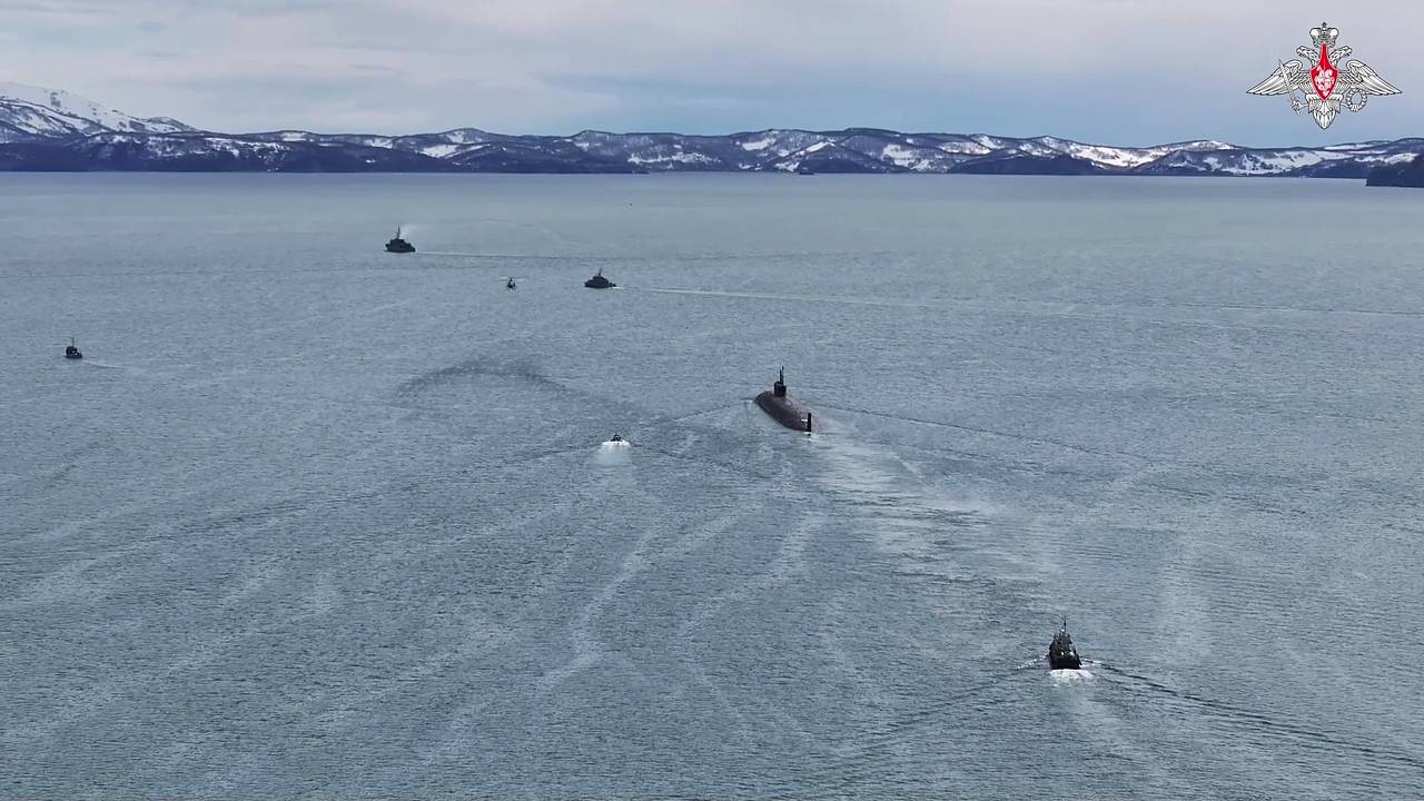 Российские атомные подлодки вышли в море