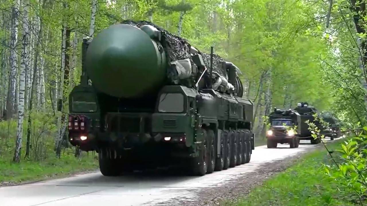 Ядерные учения Российской армии попали на видео