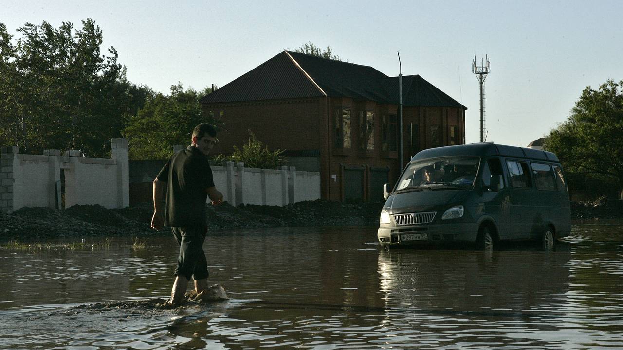 Российское село оказалось на грани затопления Российское село оказалось на грани затопления