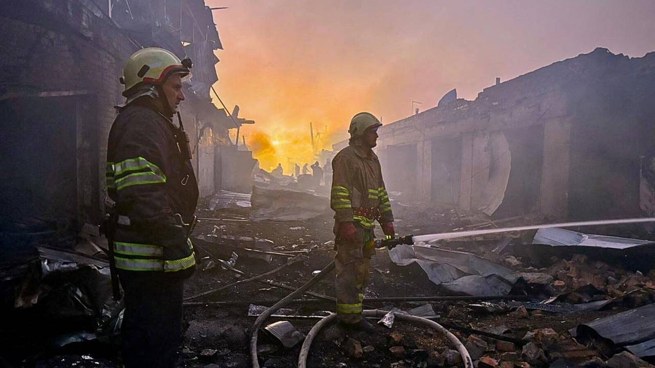 На Украине удар «Орешника» пересчитали в прилеты «Гераней»