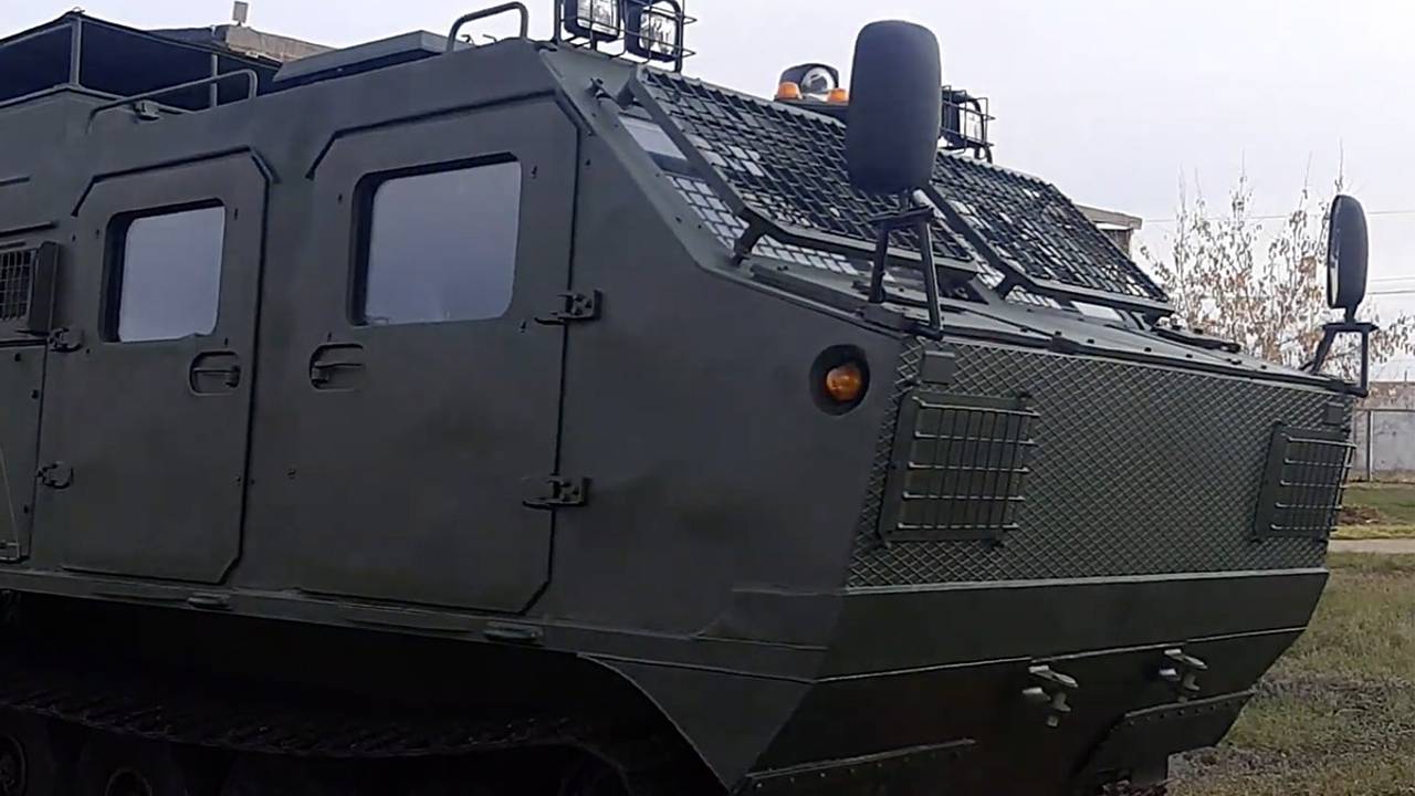 «Уралвагонзавод» впервые представил ДТ-3ПМ