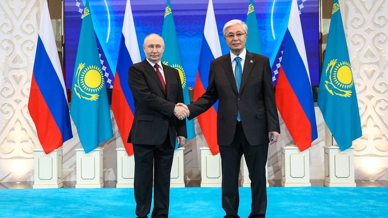 Токаев поблагодарил Путина за статью Токаев поблагодарил Путина за статью