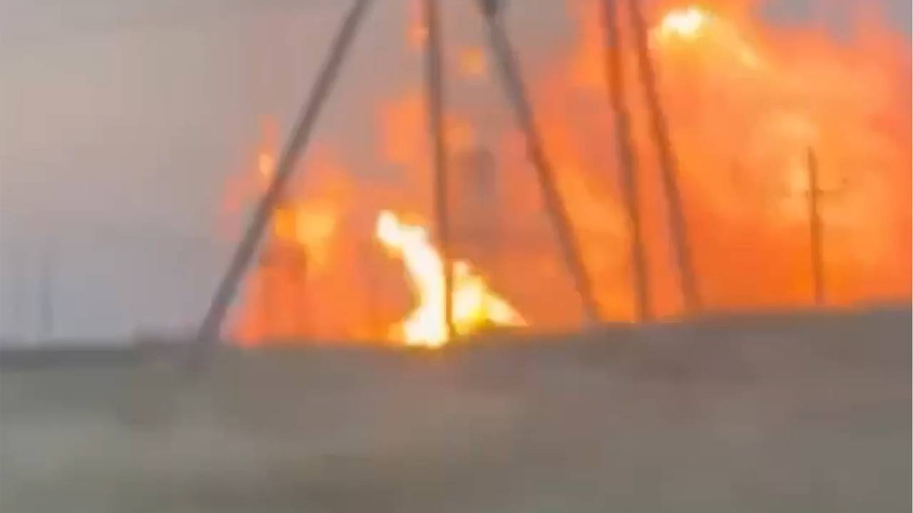 Стало известно о взрыве рядом с АЗС в российском городе