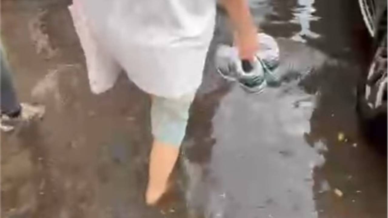 Подмосковный город превратился в реку