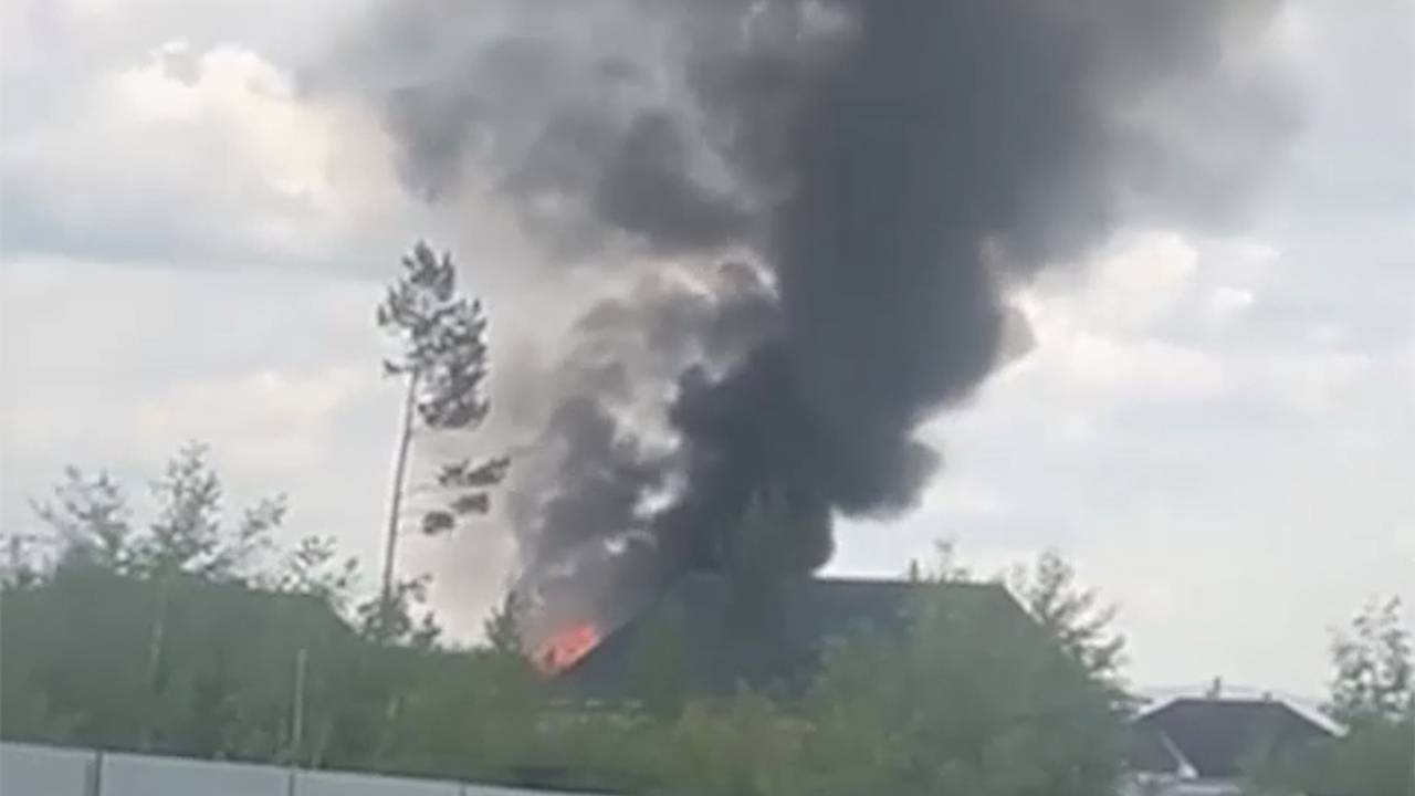 В России произошла серия пожаров из-за молний