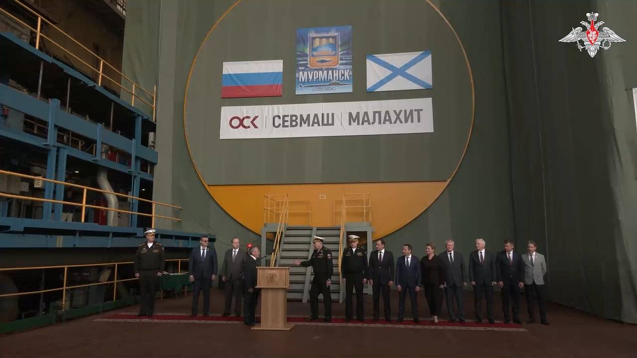 Россия заложила новую АПЛ «Мурманск»
